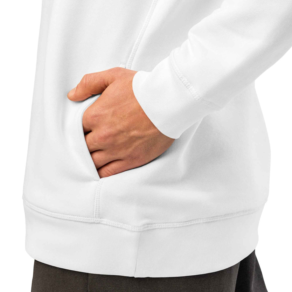 Unisex Organic Side Pocket Hoodie by Cranston Bean Mariner